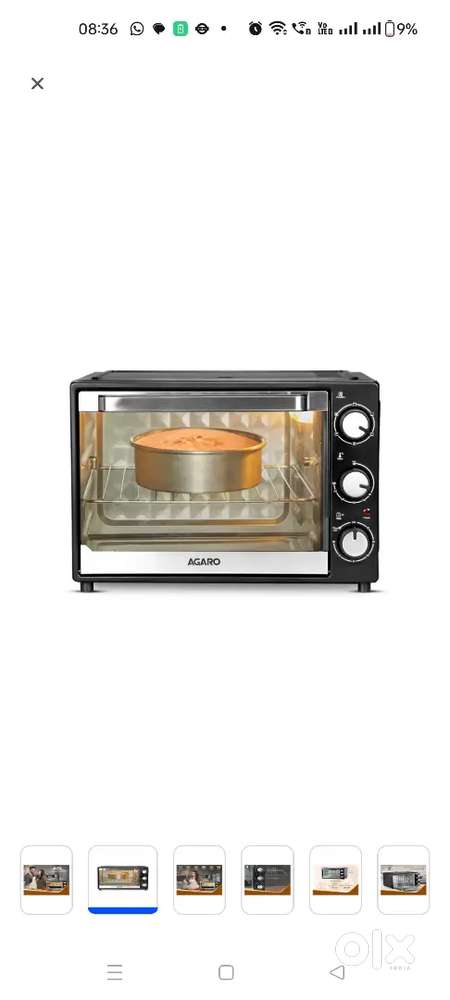 OTG - Oven , Toaster and  Grill