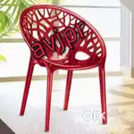 New plastic Web crystal chair garden chair cafe chair restaurant chair