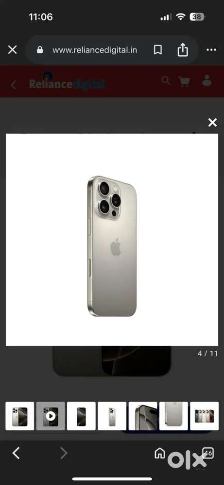 iPhone 16 pro 128 gb natural titanium box pack new