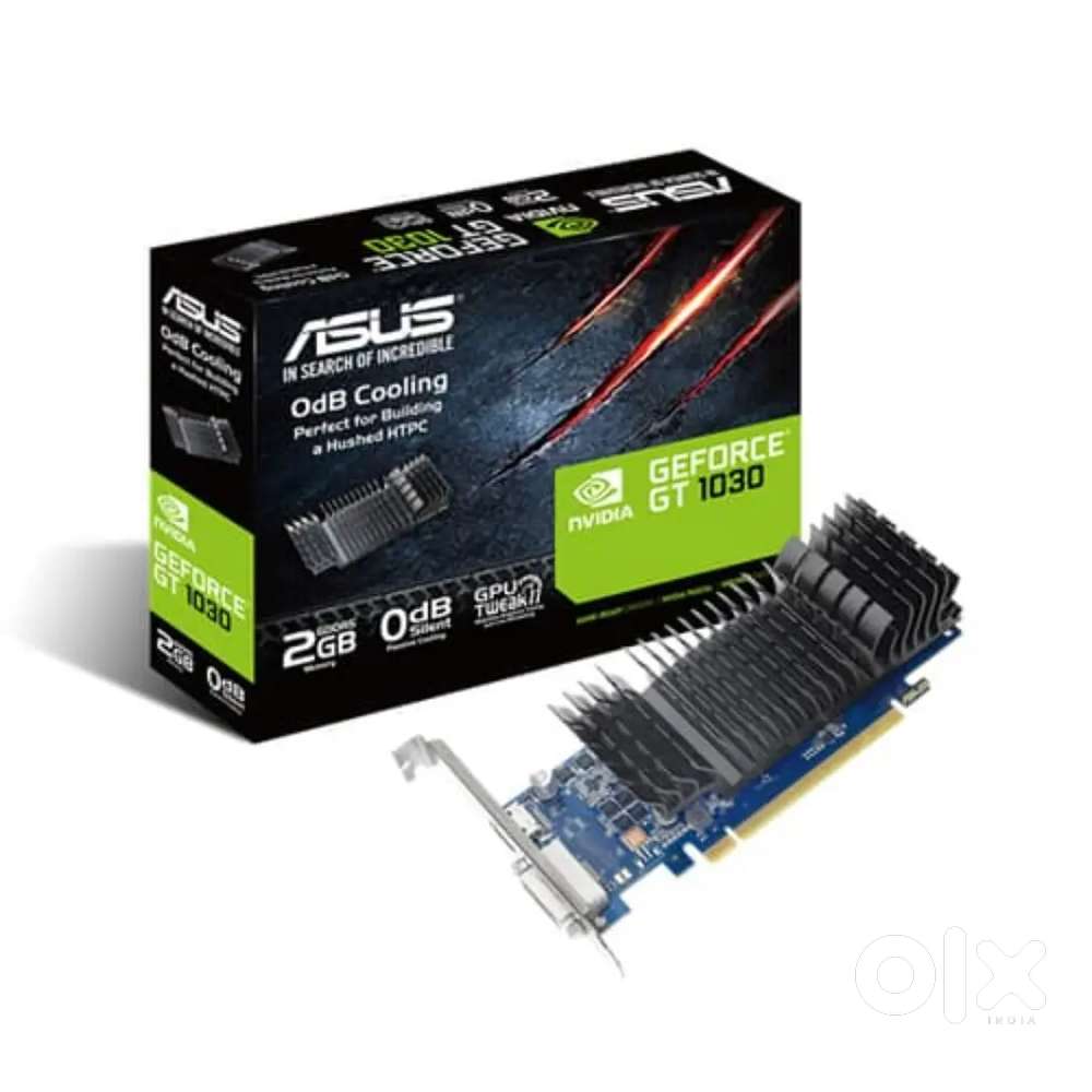 Nvidia GT 1030,Asus, 2Gb DDR 5, Purchased new,