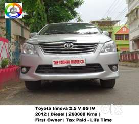 Toyota Innova 2.5 V 7 STR, 2012, Diesel
