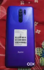 Redmi 9 prime one hand used