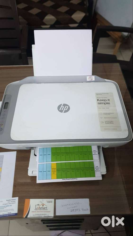 HP DeskJet All-in-One Printer WiFi Print Copy Scan