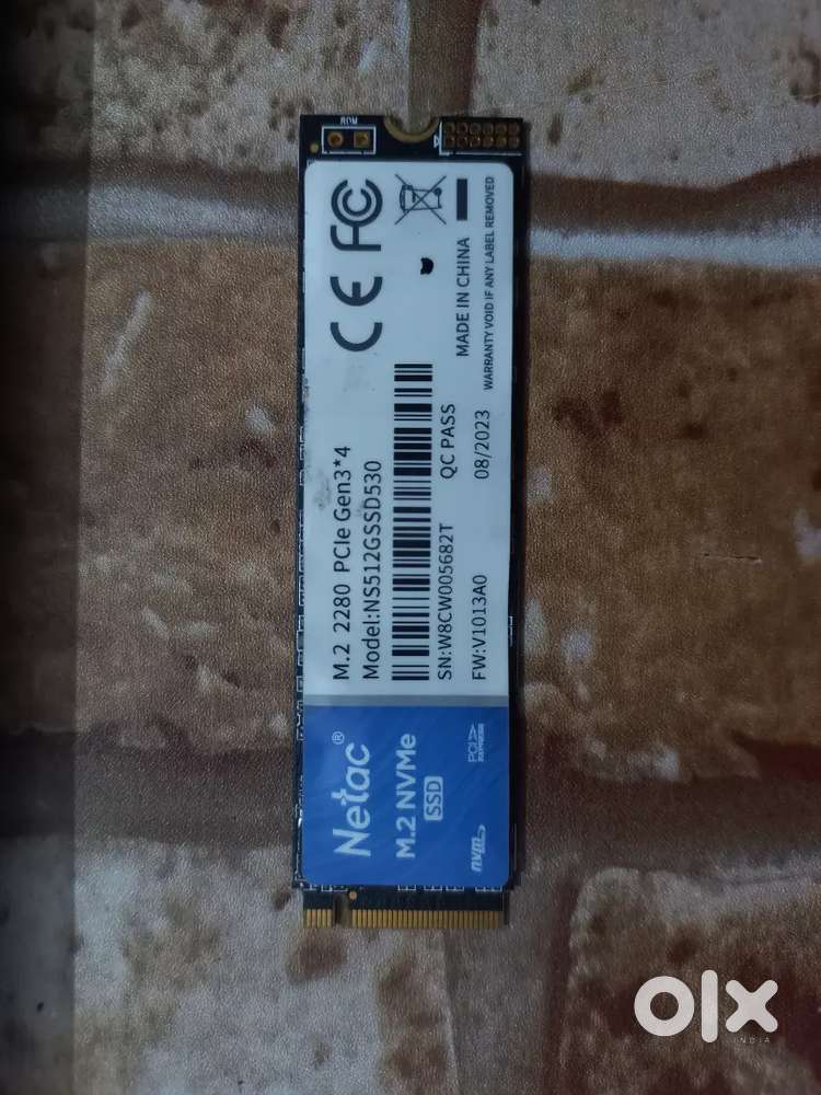 SSD AVAILABLE 512GB GEN 3*4