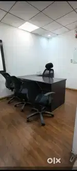 2 Cabin+8Seat+1cnfrnc+1Recp.Full Furnished Office Space For Rent