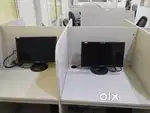 Desktop with Monitor CPU