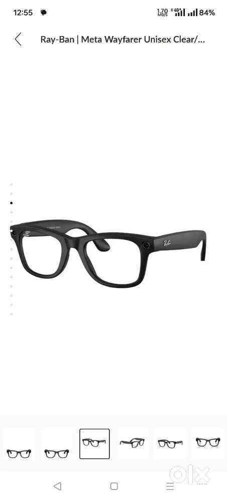RAYBAN META AI GLASSES - NEW WITH BILL AND BOX