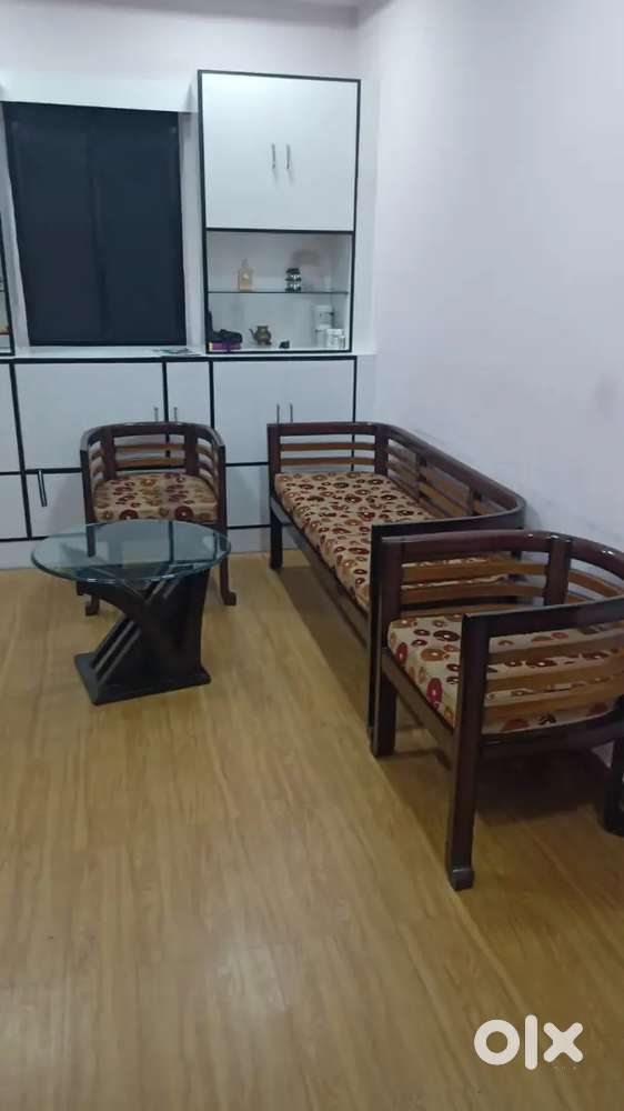 Sofa set with dining