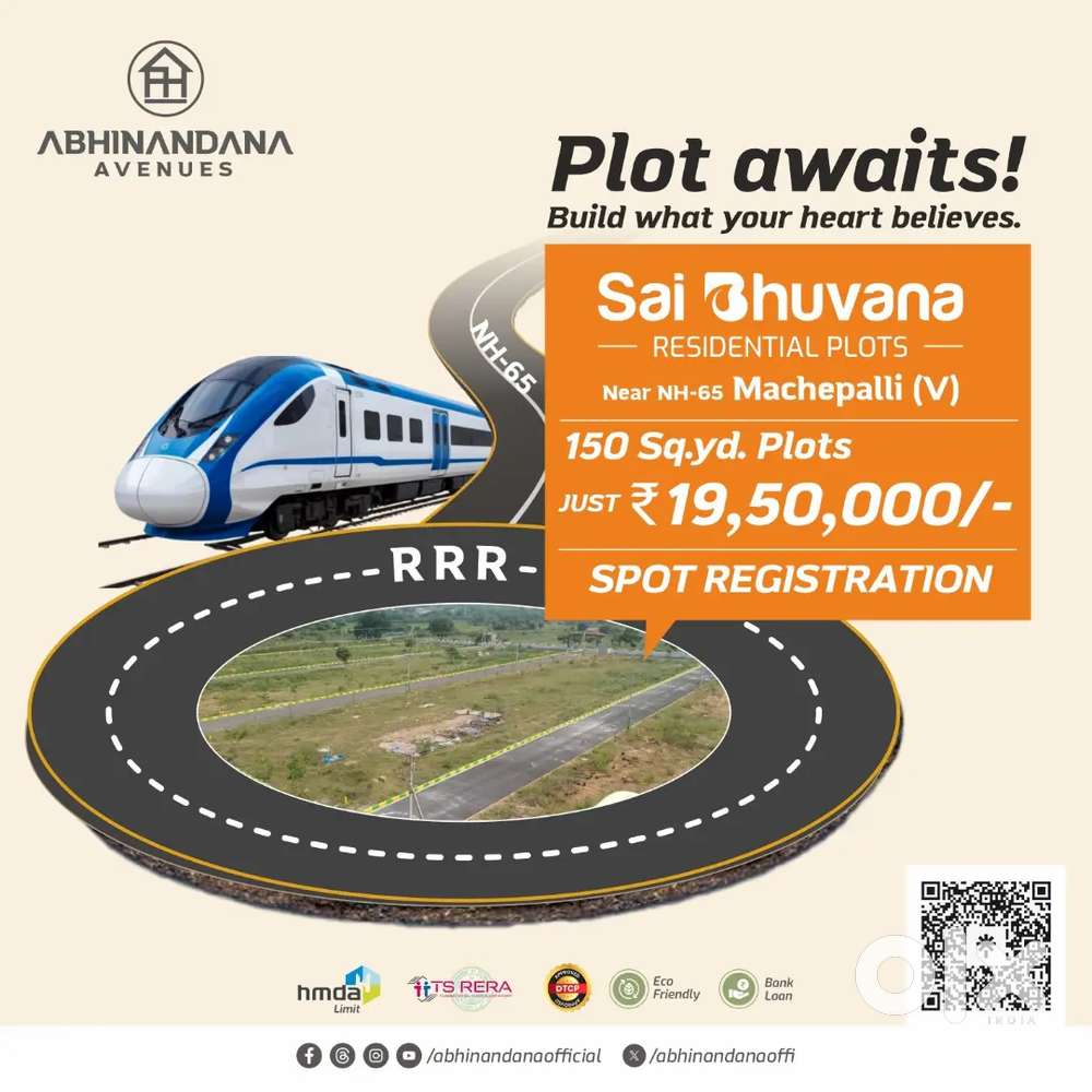 Open plots near by RRR mumbai high way