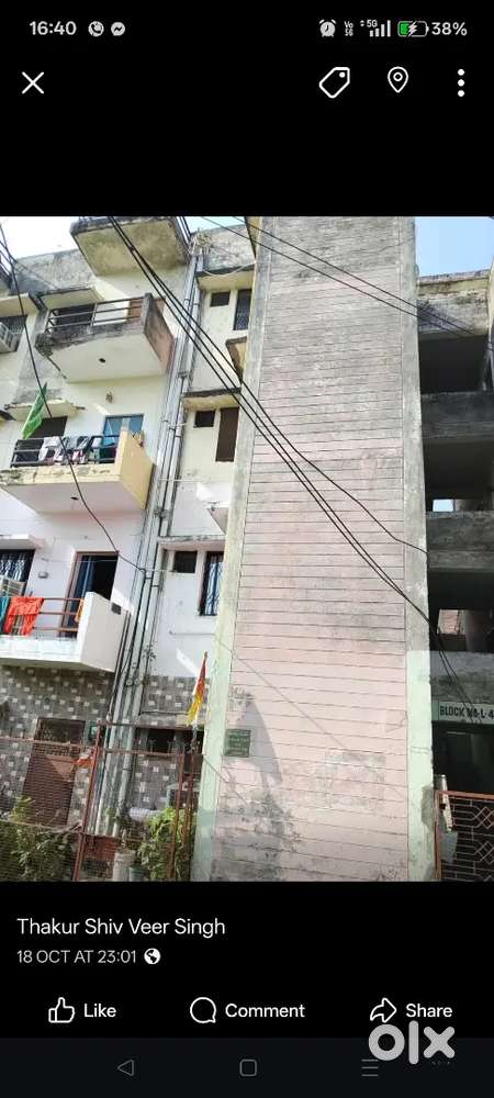 बेहतरीन वातावरण में एक 1 बीएचके फ्लैट