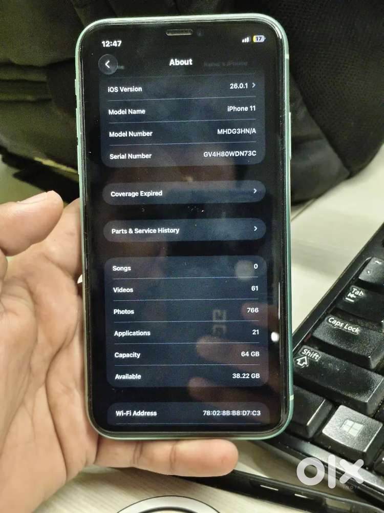 Iphone 11 64gb with full kit