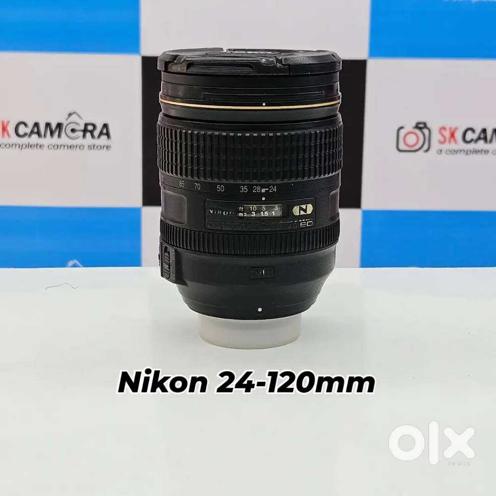 Nikon 24-120mm f/4G ED VR Lens Full-Frame Zoom for Nikon DSLR Cameras