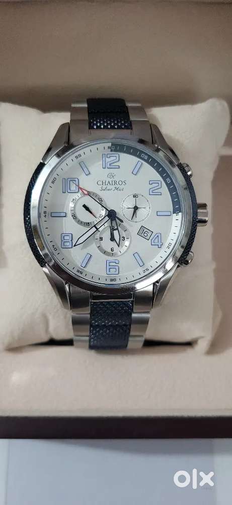 Chairos watch silver mist group