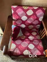 Wooden sofa
