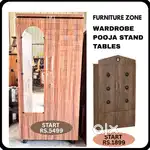 Wardrobe, Steel Wardrobe Almirah, Pooja Stands small and big sizes sal