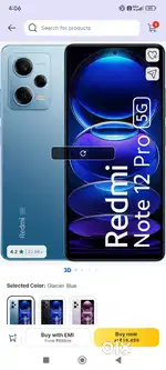 Neat condition mobile redmi 12pro 128gb 5g