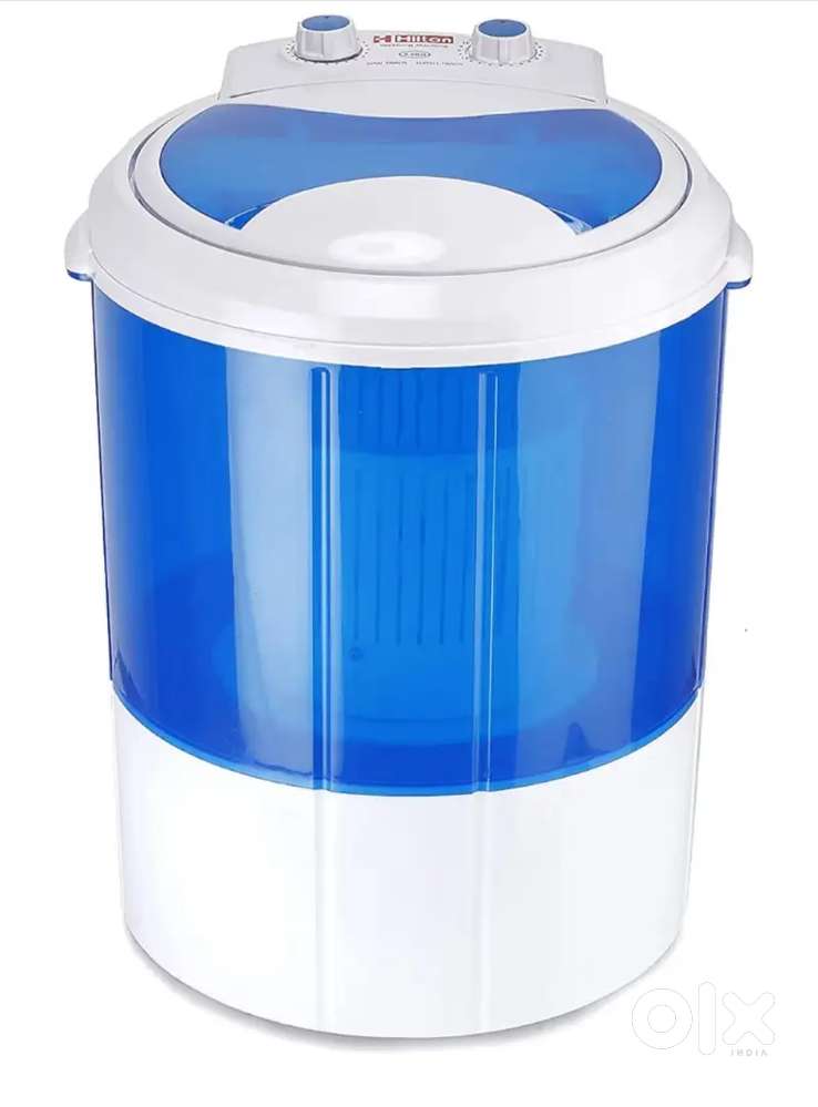 Hilton 3 kg Single-Tub Washing Machine with Spin Dryer (Blue)