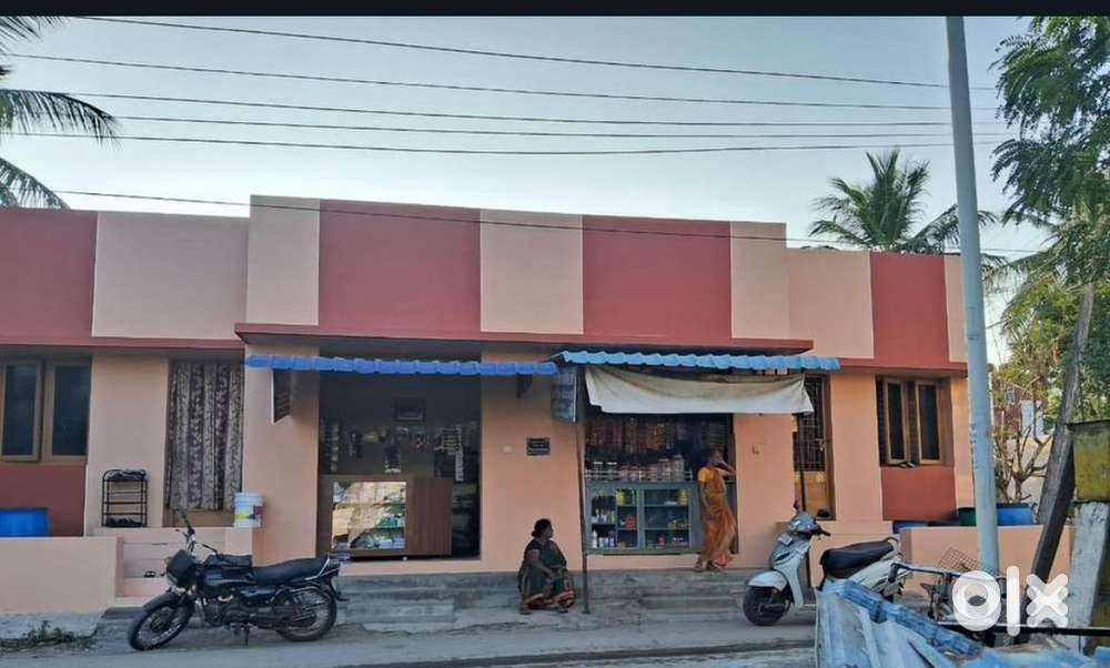 2 Single Bedroom House 2 Shops in Kudal Puthur TNHB