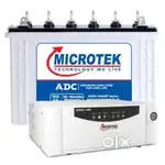 Brand New Microtek Inverter and Battery at Wholesale Price EMI COD