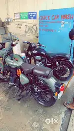 Green Colour Royal Enfield
