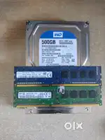 500GB HDD 4GB DDR3 RAM, DESKTOP