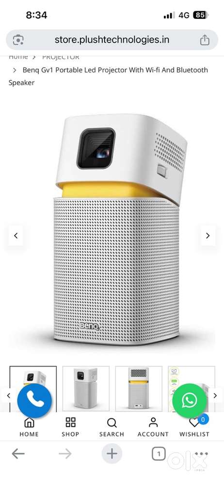 BENQGV1 SMART PROJECTOR
