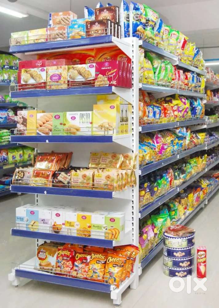 Shopping mall gandola rack