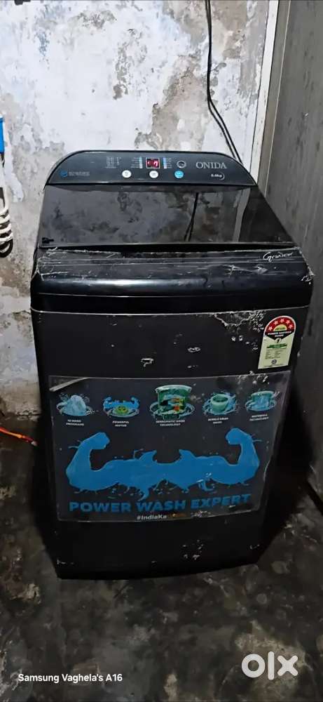 Woshing machine onida 8.5 kg 5 star