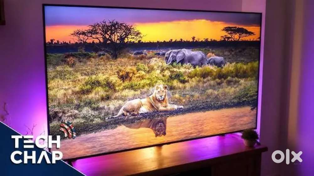 Samsung Tizen 4k Q-LED TV with warranty and delivery fitting free