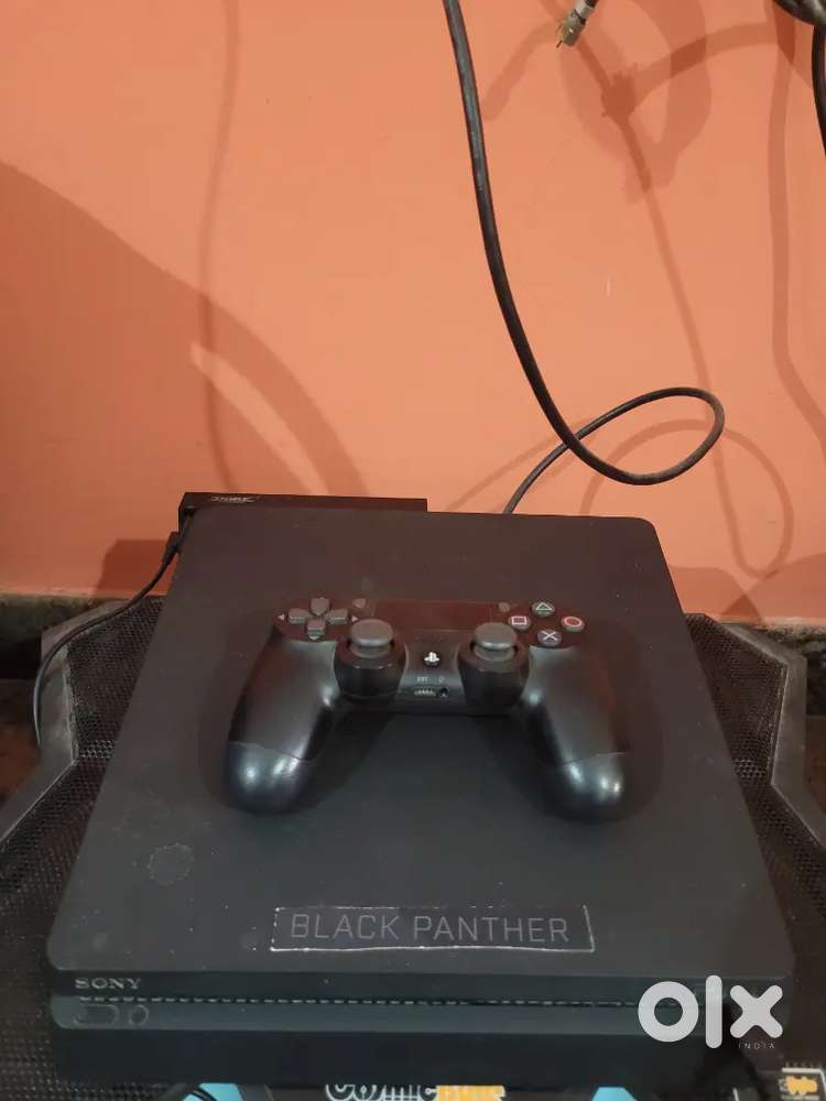 PS4 slim with original controller and cooling fan