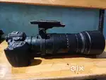 Canon r7+ adapter+ 120 x400 sigma lens