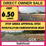 KOVIPALAYAM GANESHAPURAM NEAR SATHY NH NEAR DTCP PROJECTC SALES