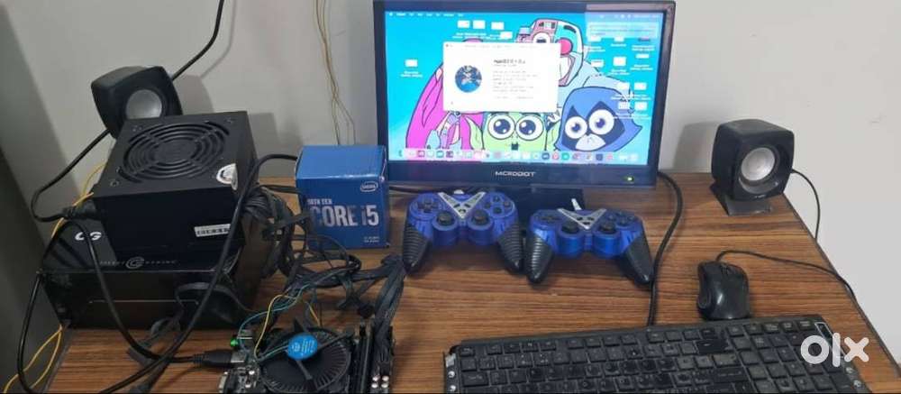 PC Setup Without Cabinet + 15 HD Monitor  macOS(BigSur) & Windows 11