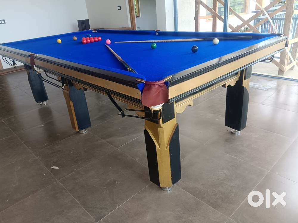 Snooker and pool tabal available