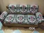 Five seater sofa set good condition