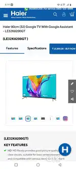 Haier google android tv