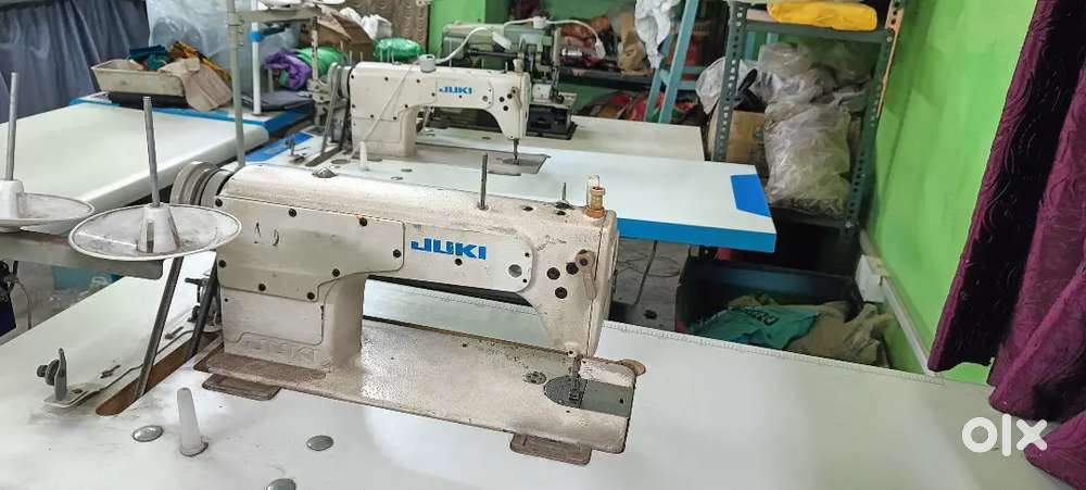 Original Juki machine and all garments factory setup,