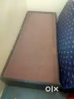 single bed and mattress