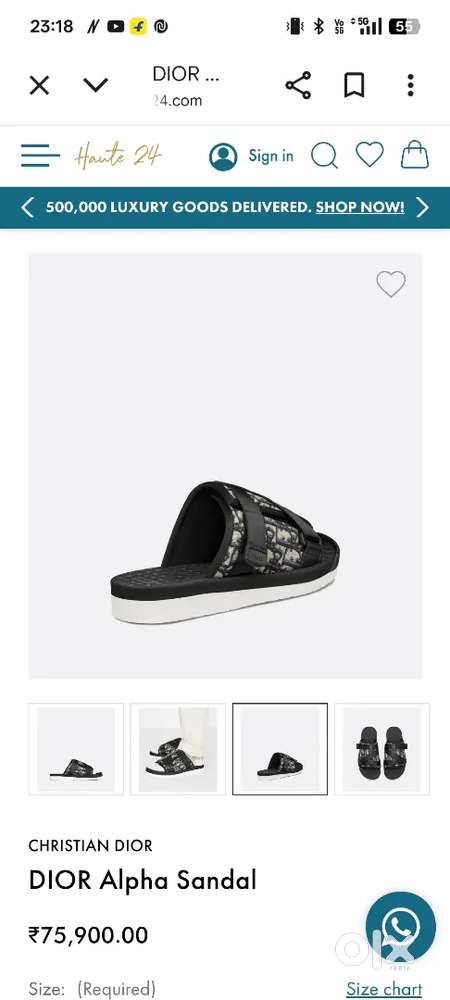 Dior Slides Original.