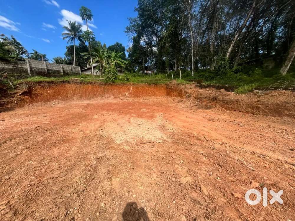 16.5 cent housing plot with concrete road with well