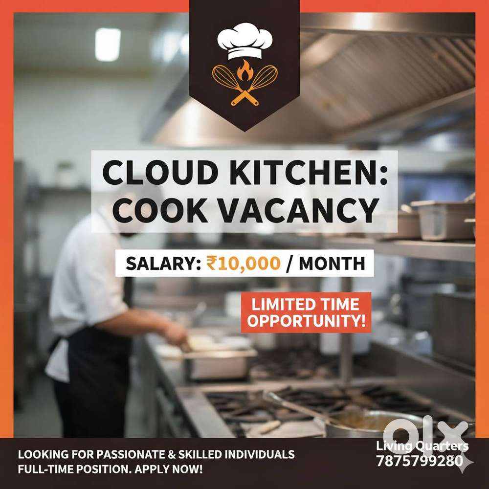 Cook for cloud kitchen