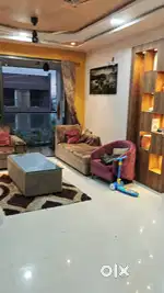 3 years old, fully furnished flat in 1 of the top society in silvassa