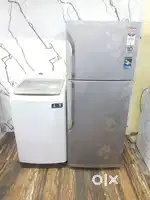 Samsung flower model refrigerator & samsung wobble washing machine*/*