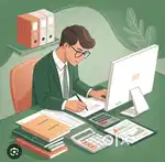 1-2 hour daily Part time accountant work from home