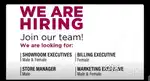 Showroom and Marketing executive