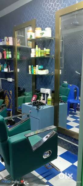 Gents and kids parlour for sale