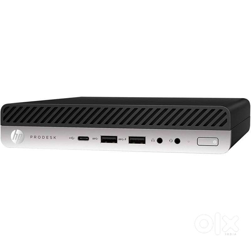 HP TINY PC, GEONIX MONITOR COMPLETE PC SET.