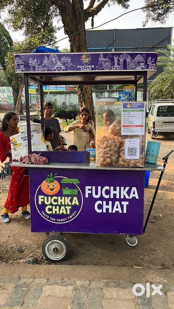 Food cart for street