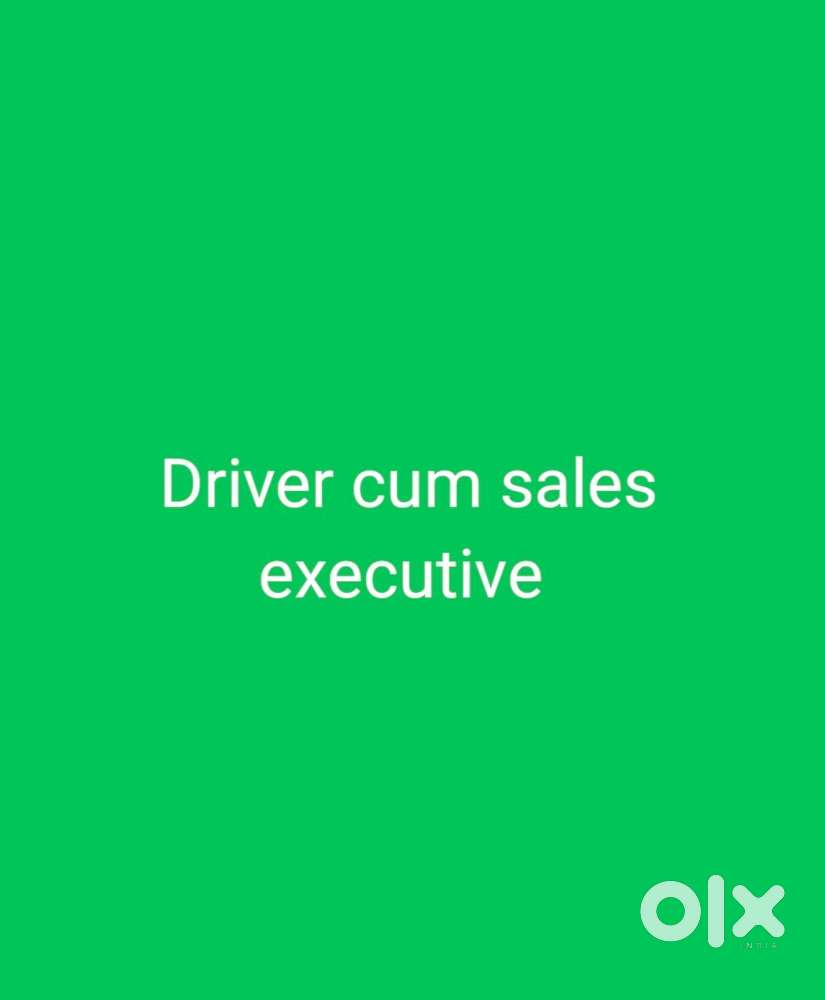 Wanted Salesman cum driver for fmcg