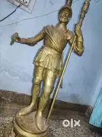 Old statue of brass